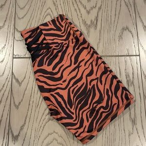 Animal Print Athletic Shorts